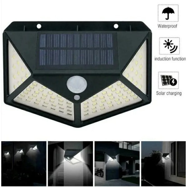 Wireless Solar LED Motion Sensor Lights – IP65 Waterproof - No Electricity Needed - Save on Utility Bills